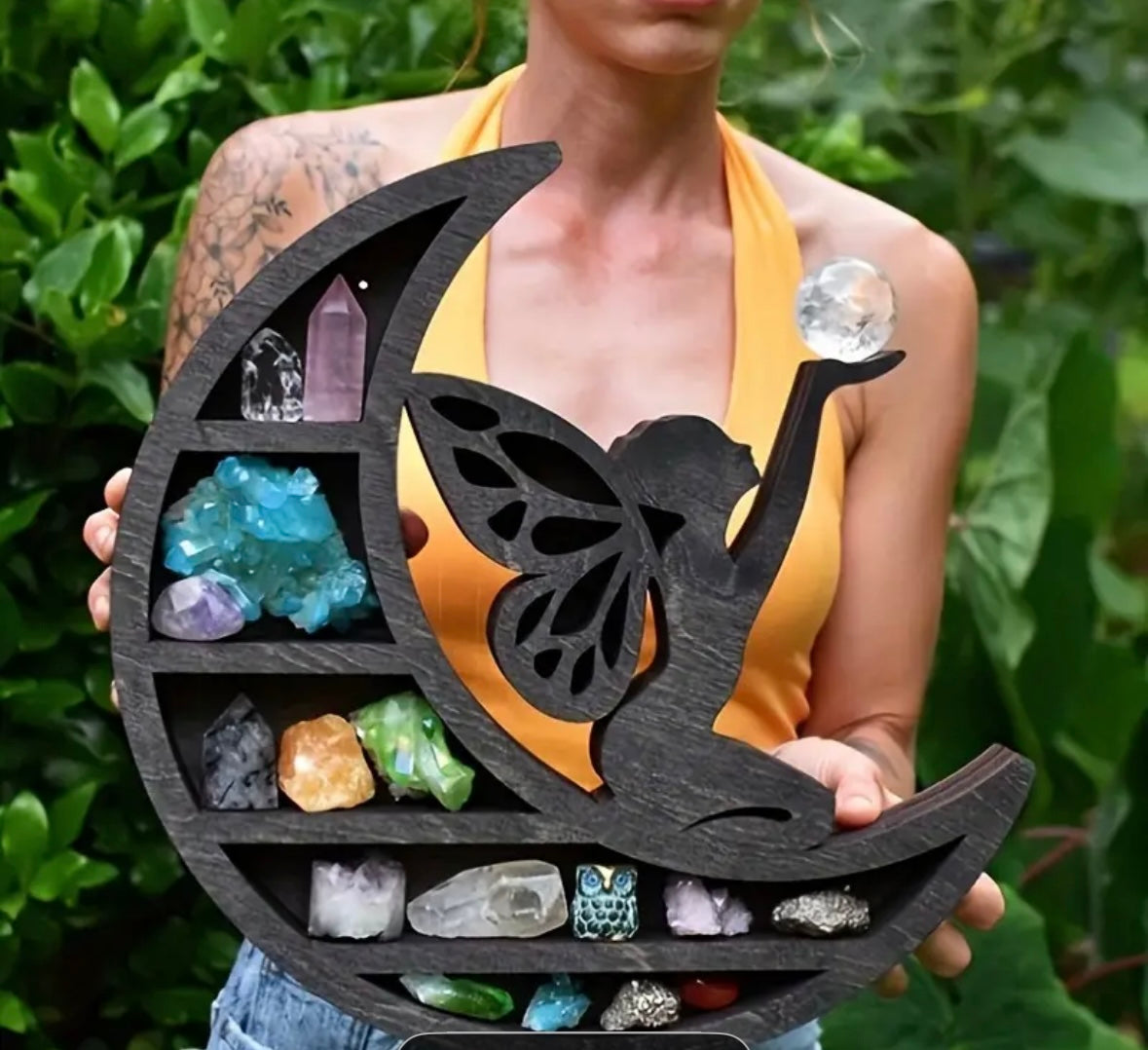 Fairy Moon Crystal Display