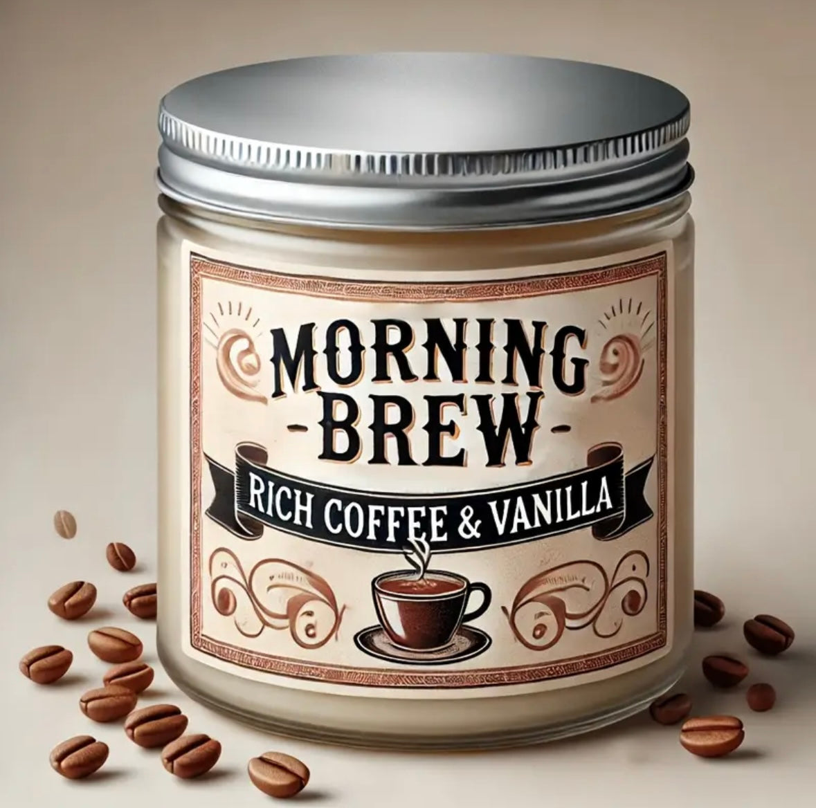 Morning Brew candle