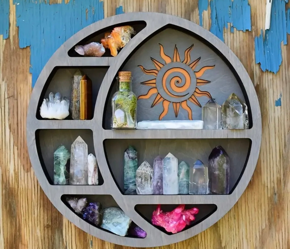Sun & Moon Crystal Display