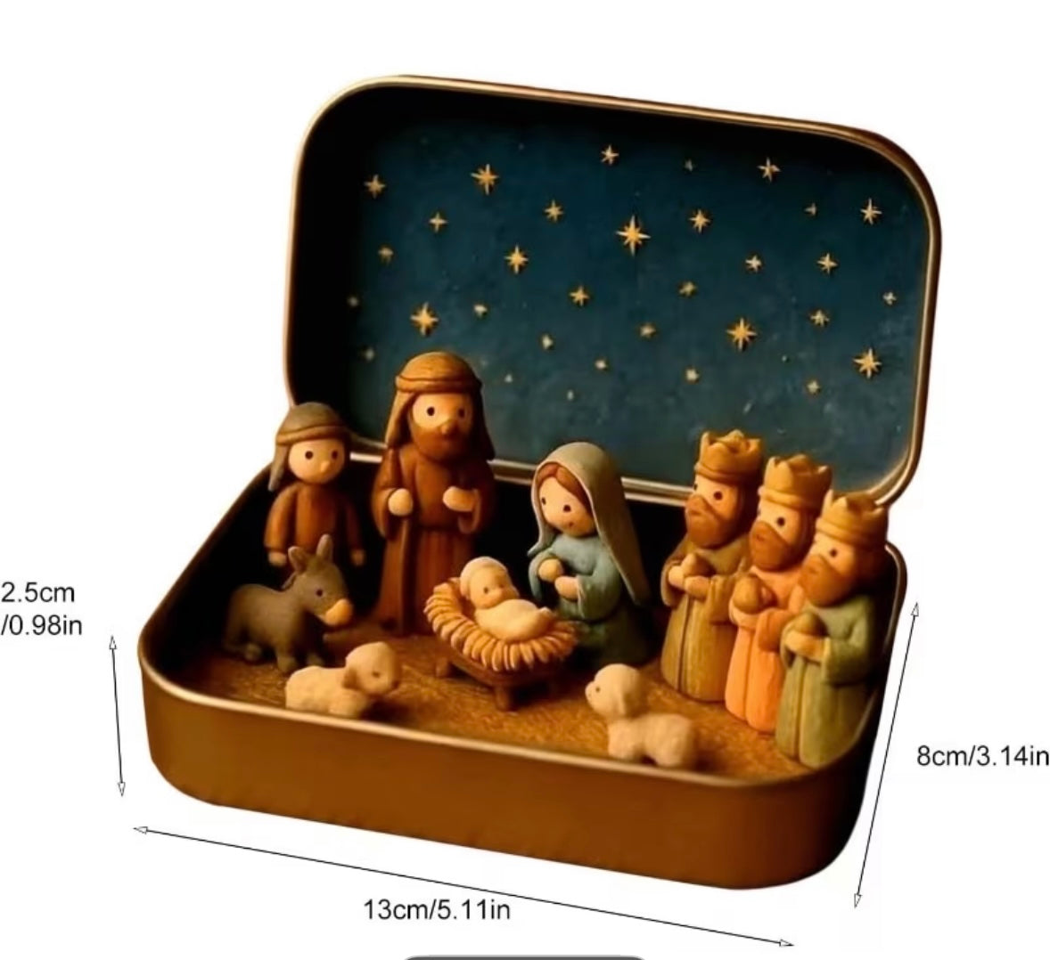 Nativity in a Tin
