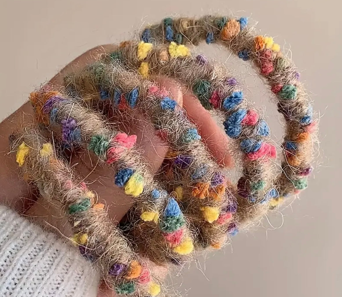 Yarn Hair Ties