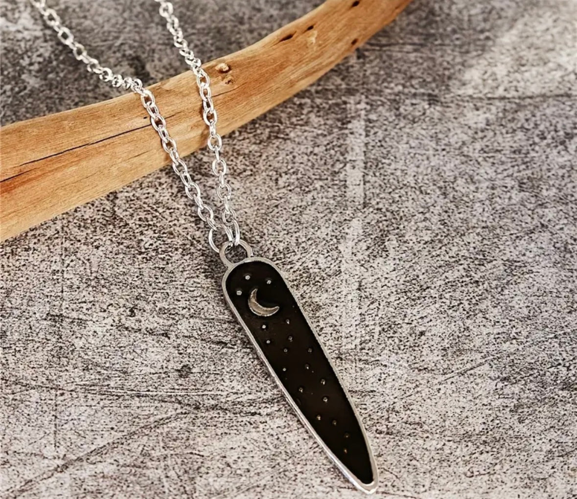 Owl Arrowhead necklace