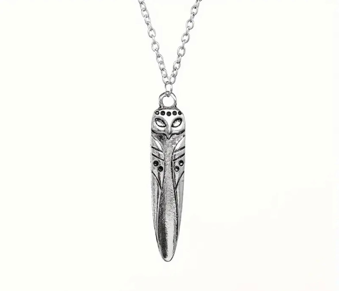 Owl Arrowhead necklace