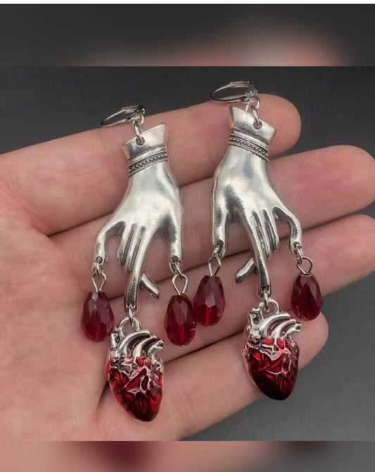 Bleeding Heart earrings