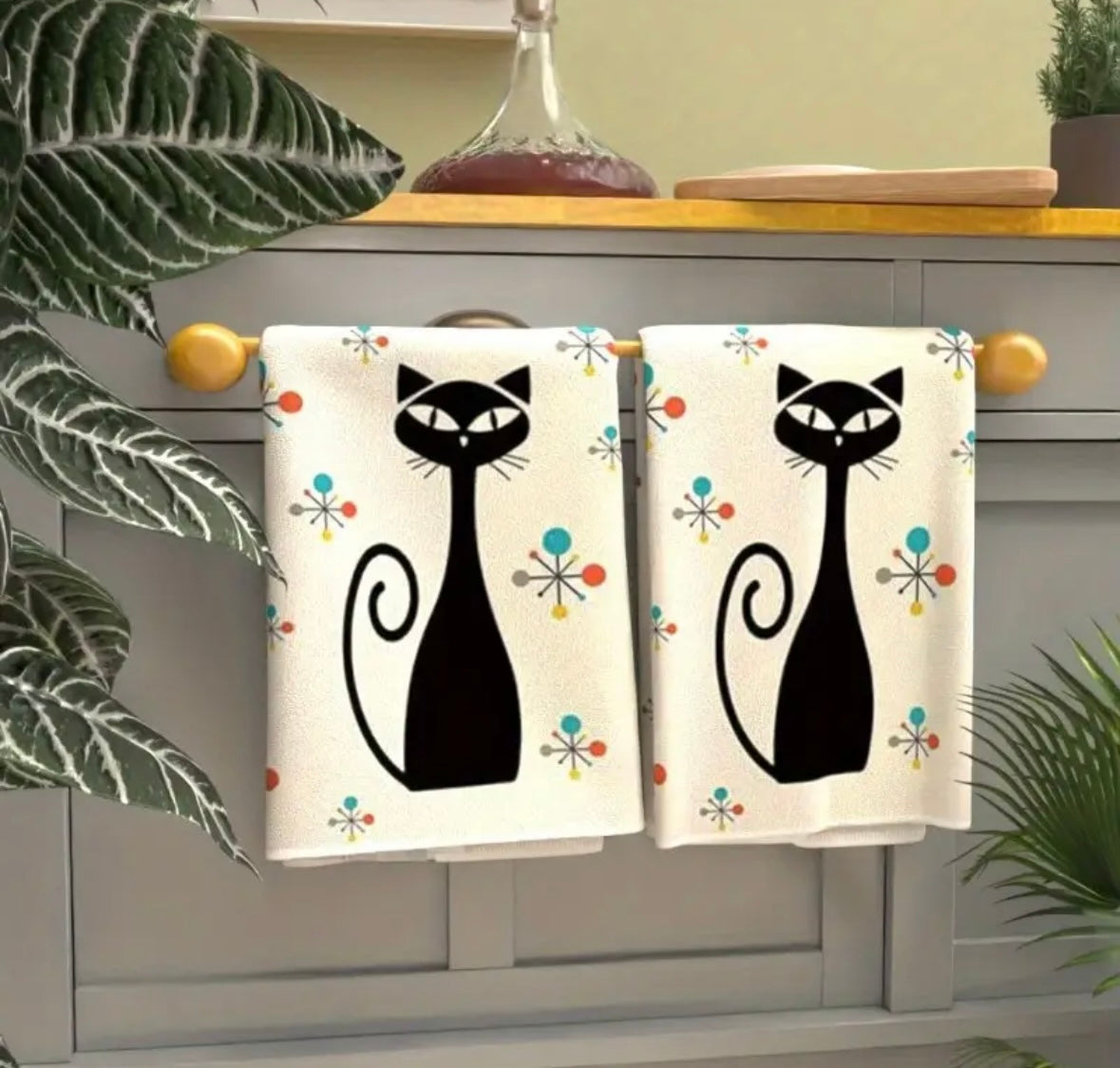 Kitty Cat Kitchen Towels