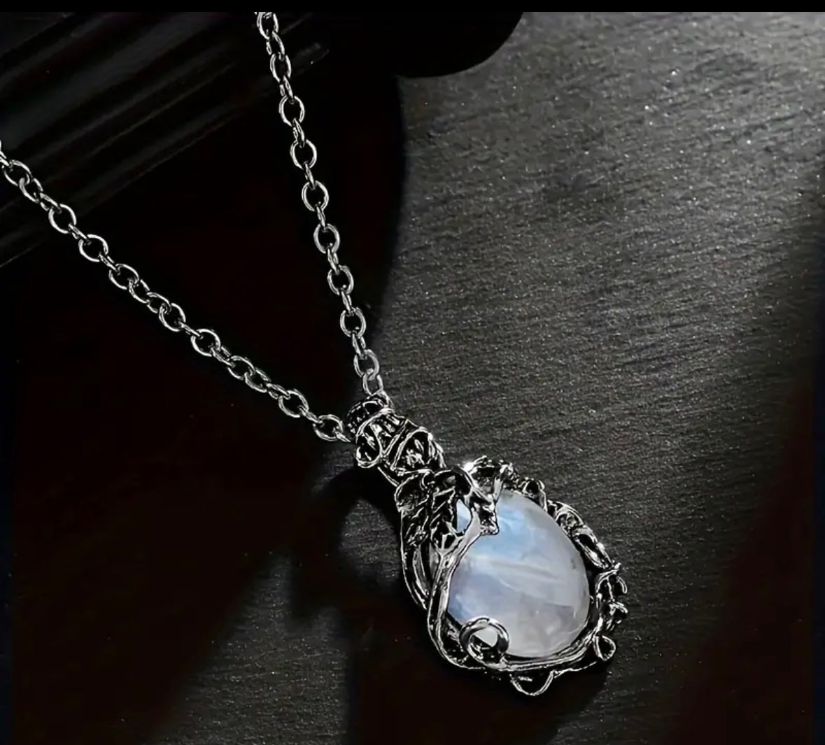 Moonstone necklace