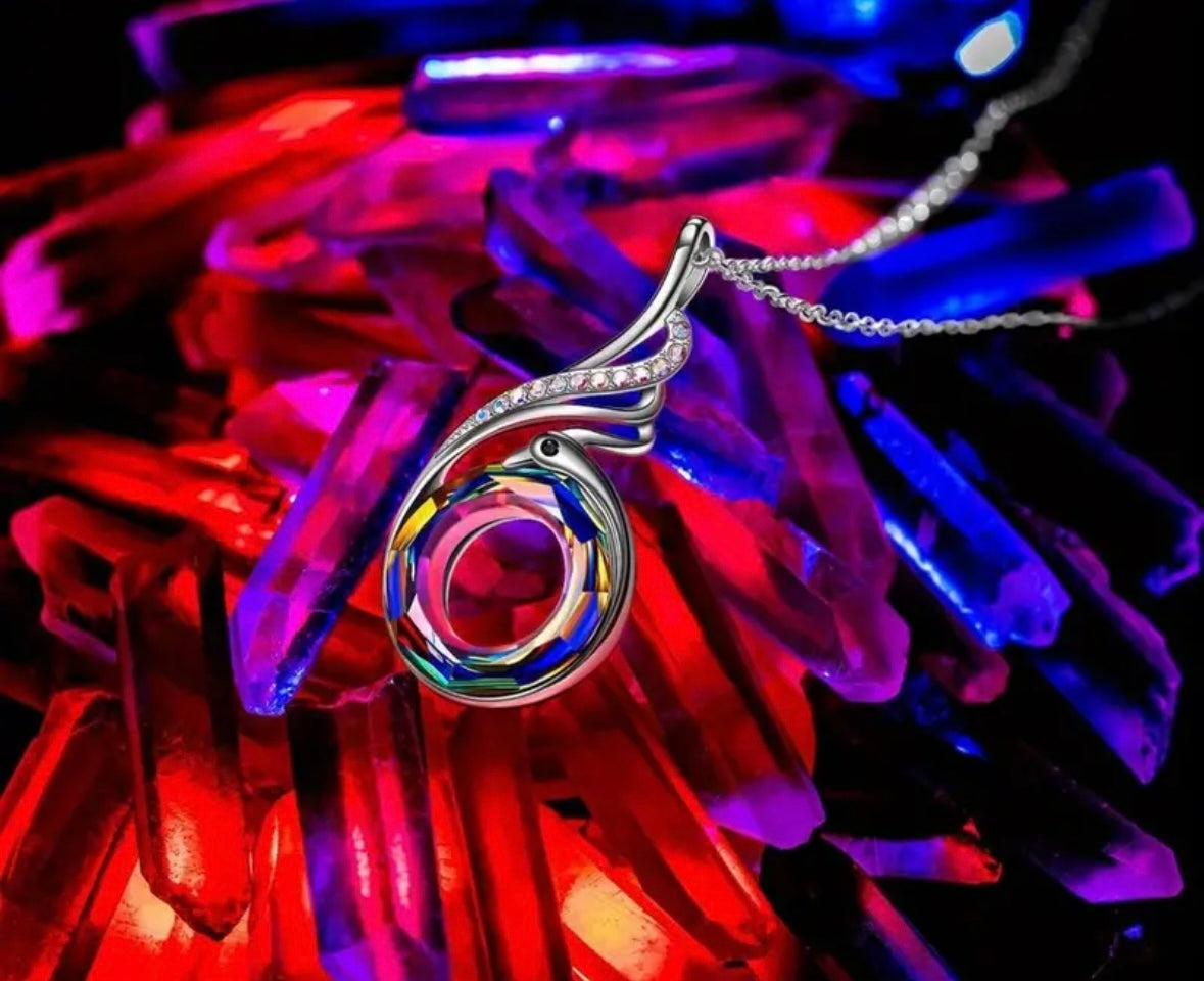 The Phoenix Rises necklace