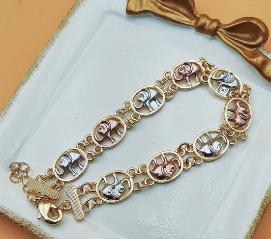 Elephant Charm bracelet