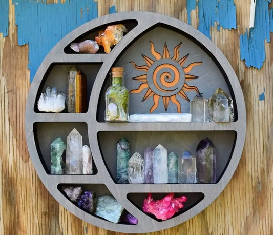 Sun & Moon Crystal Display