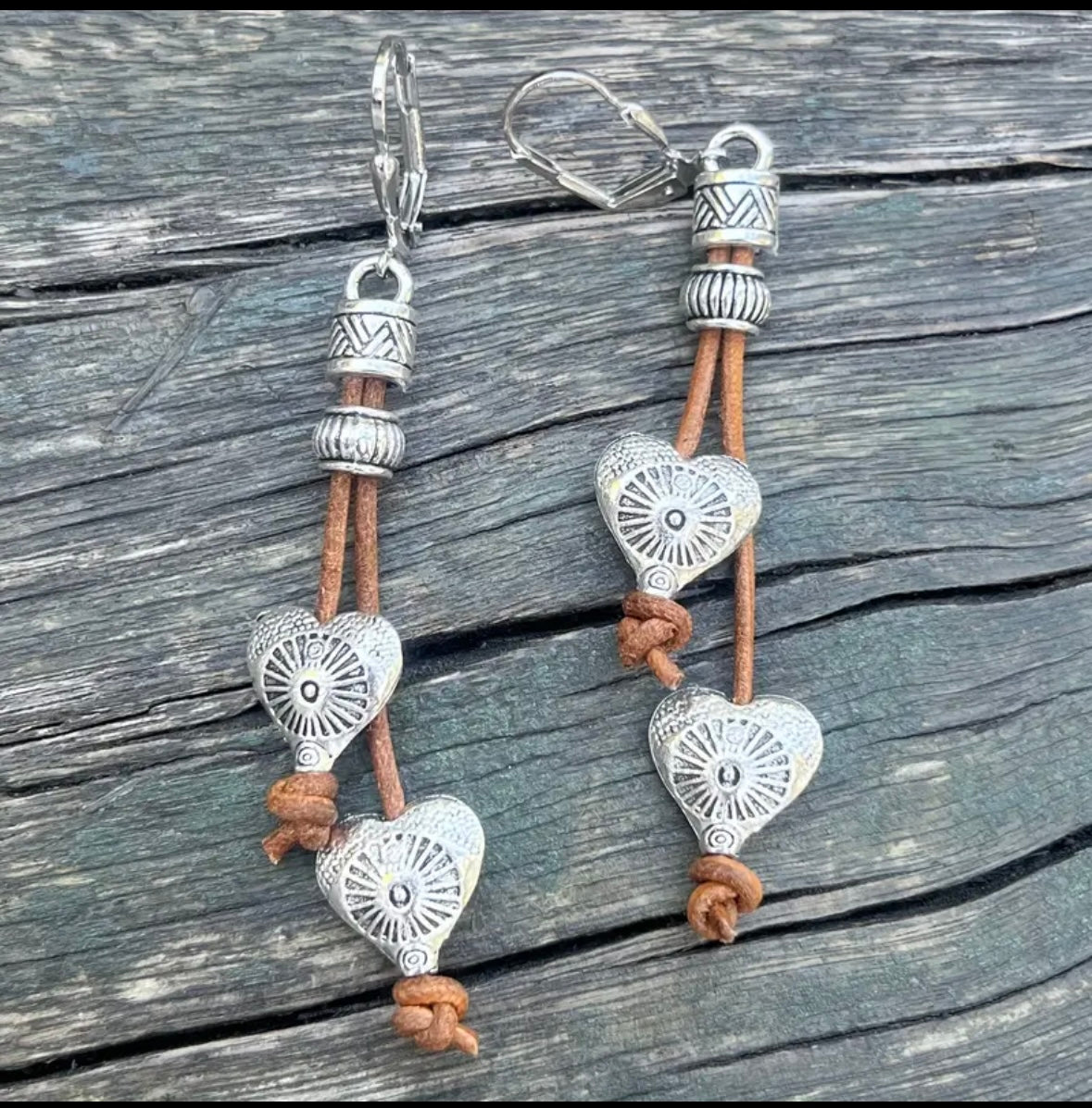 Two Heart earrings