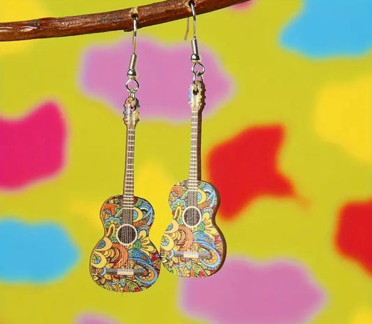 Guitar Jam Earrings