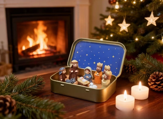 Nativity in a Tin