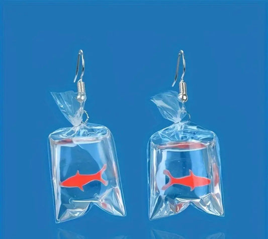 Goldfish earrings