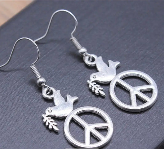 Sign of Peace Earrings