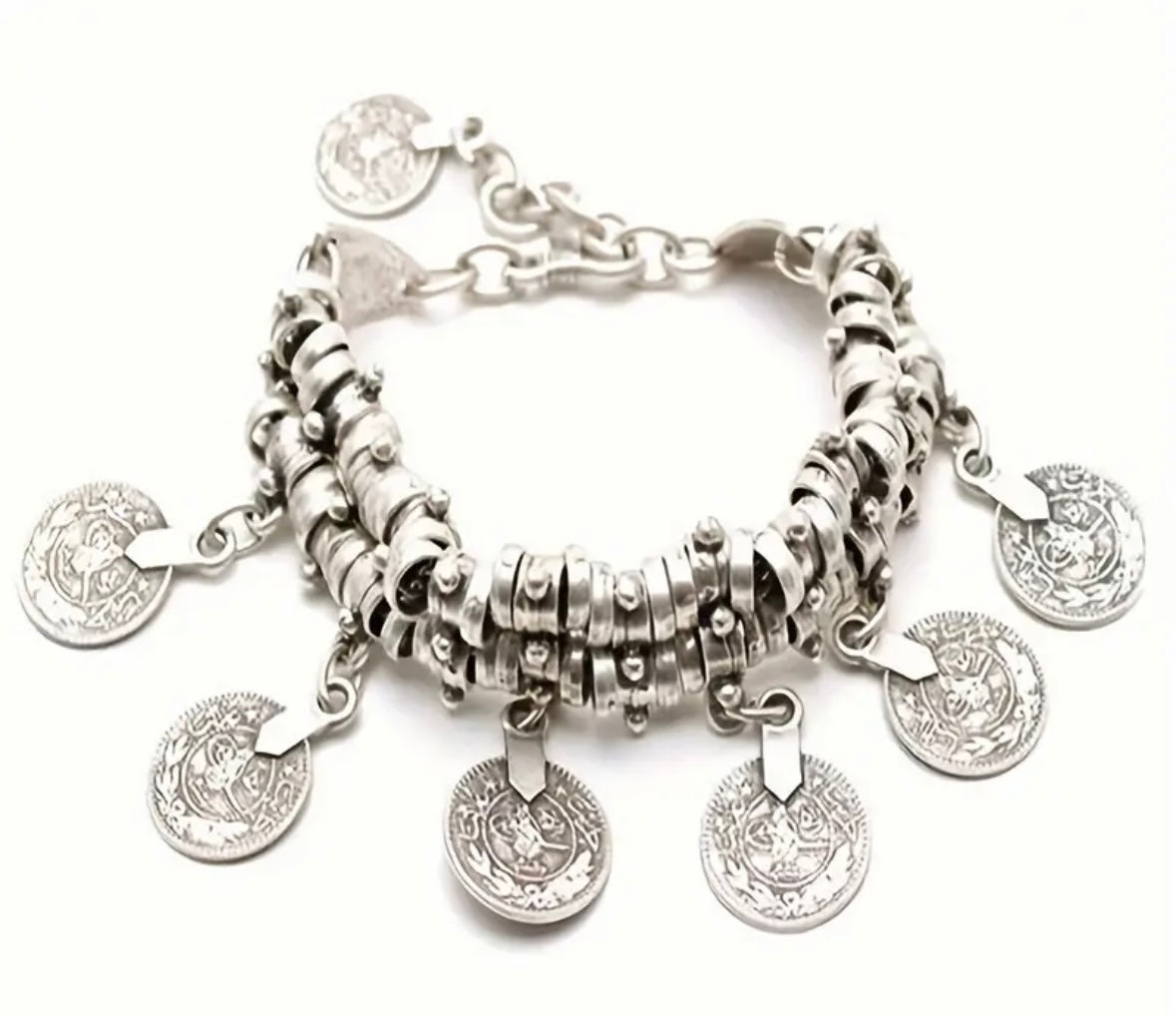 Coin bracelet