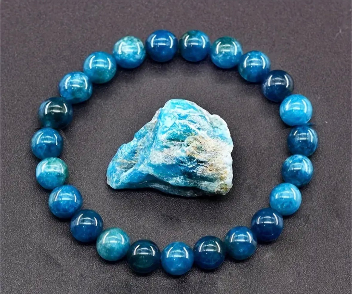 Blue Apatite bracelet