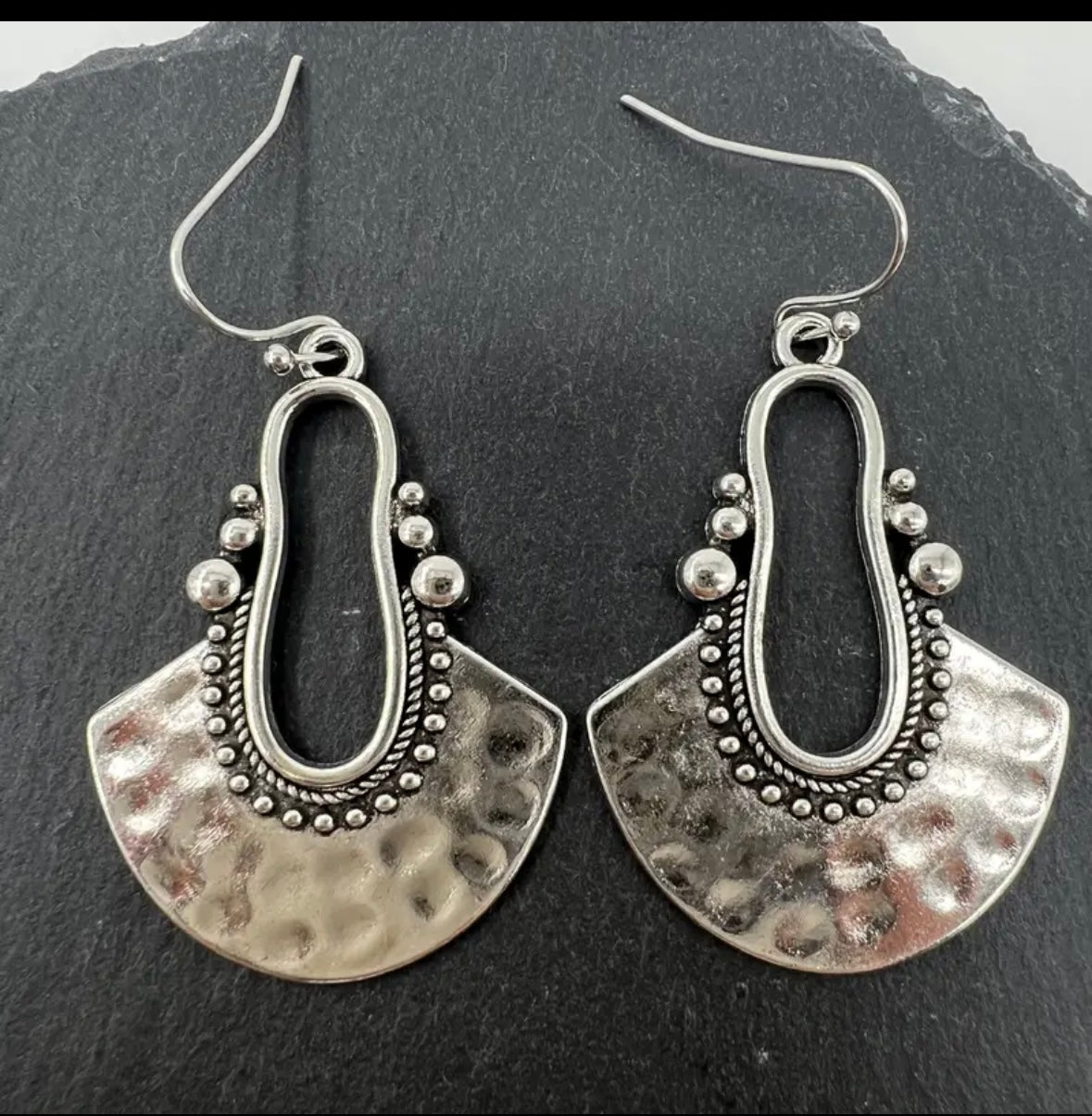 Fan Drop earrings