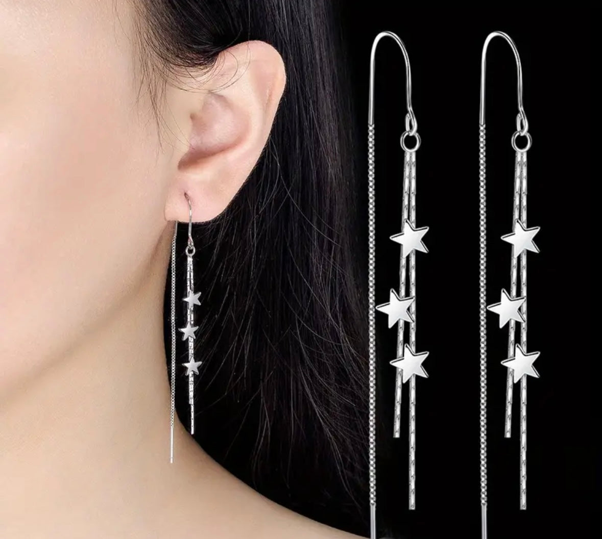 Falling Star earrings