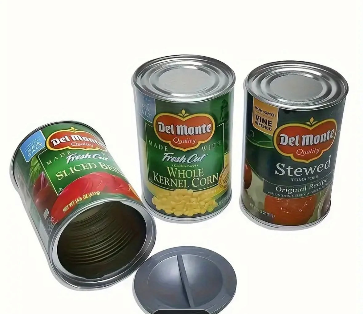 Hidden Compartment Canned Goods