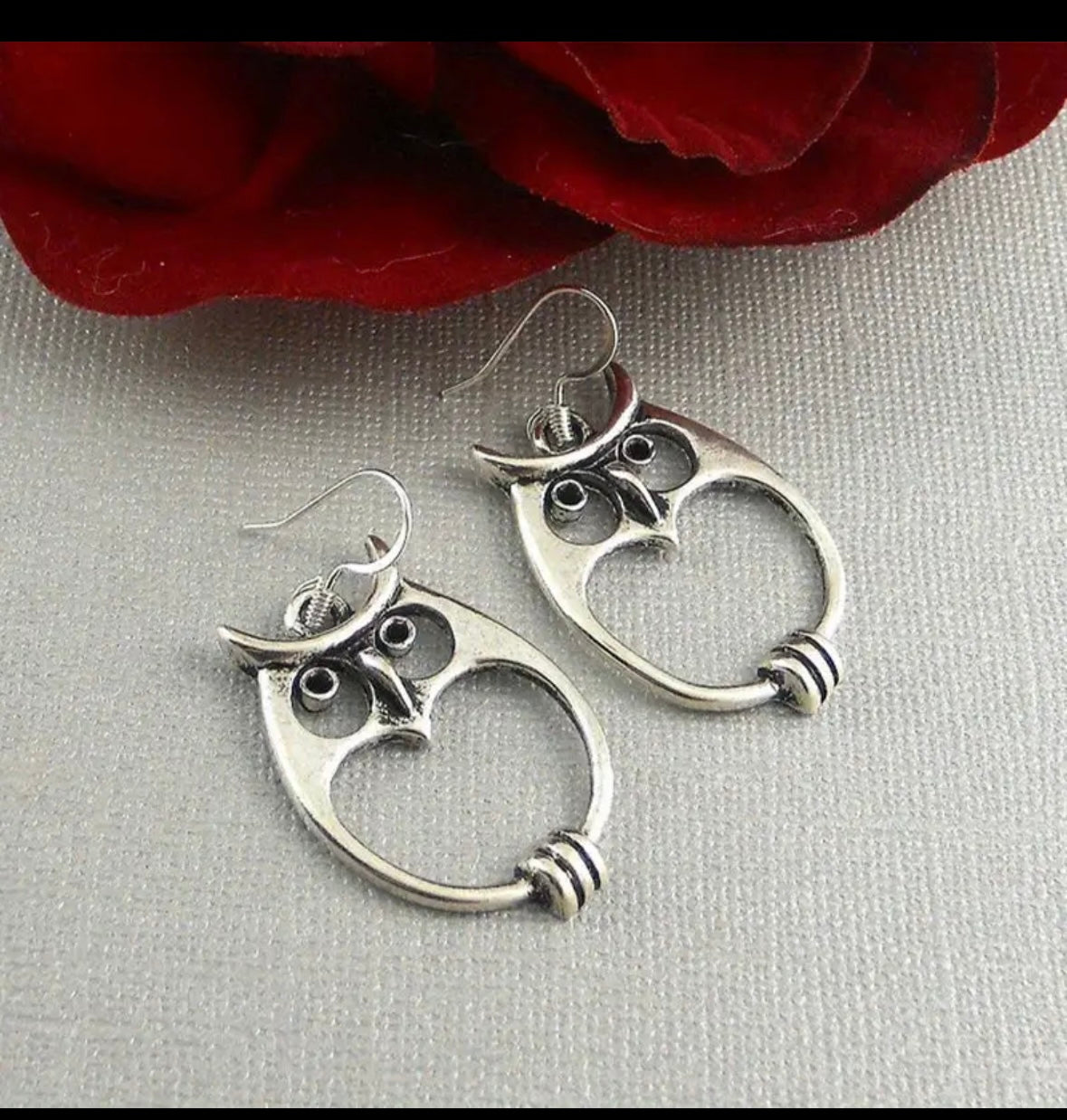 Owl Love earrings