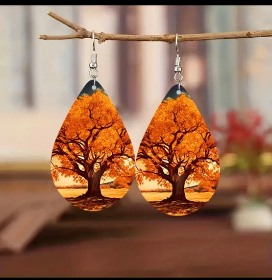 Autumn Sunset earrings