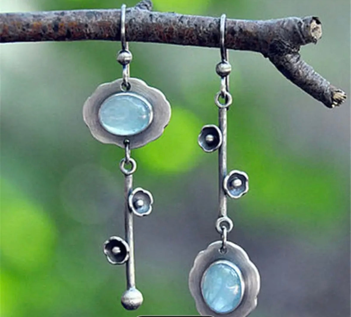 Blue Drop earrings