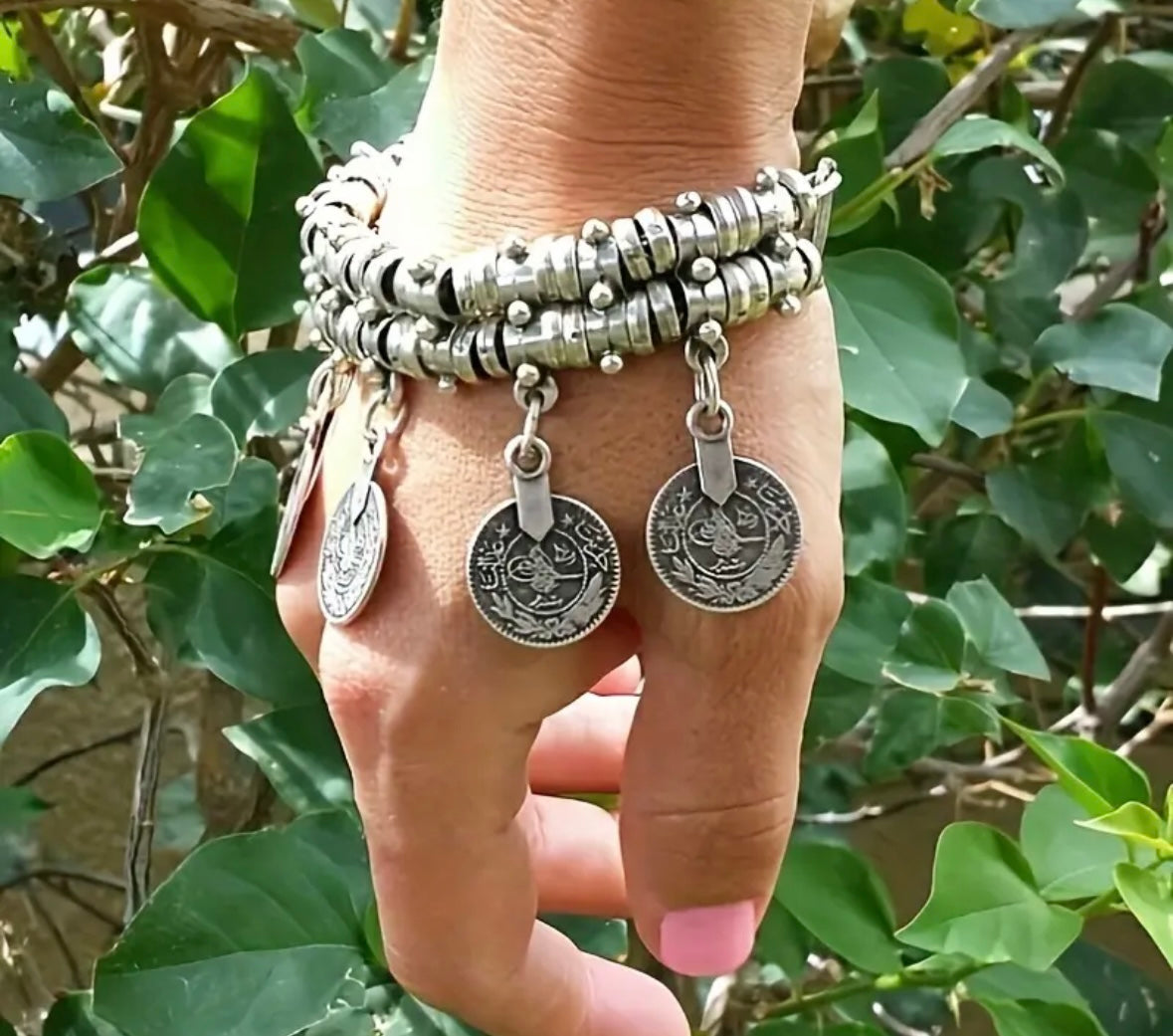 Coin bracelet