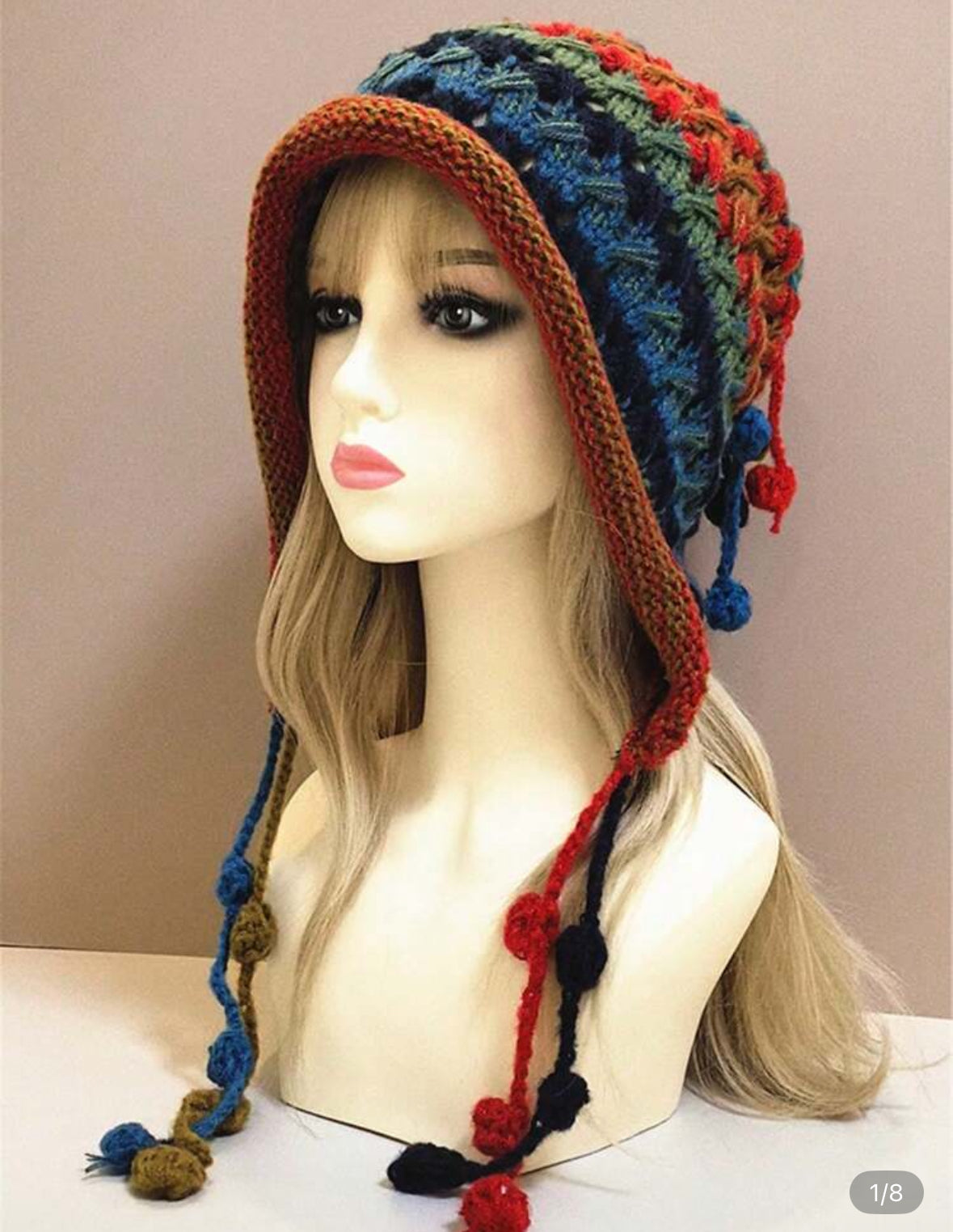 Colorful Hippie Hat