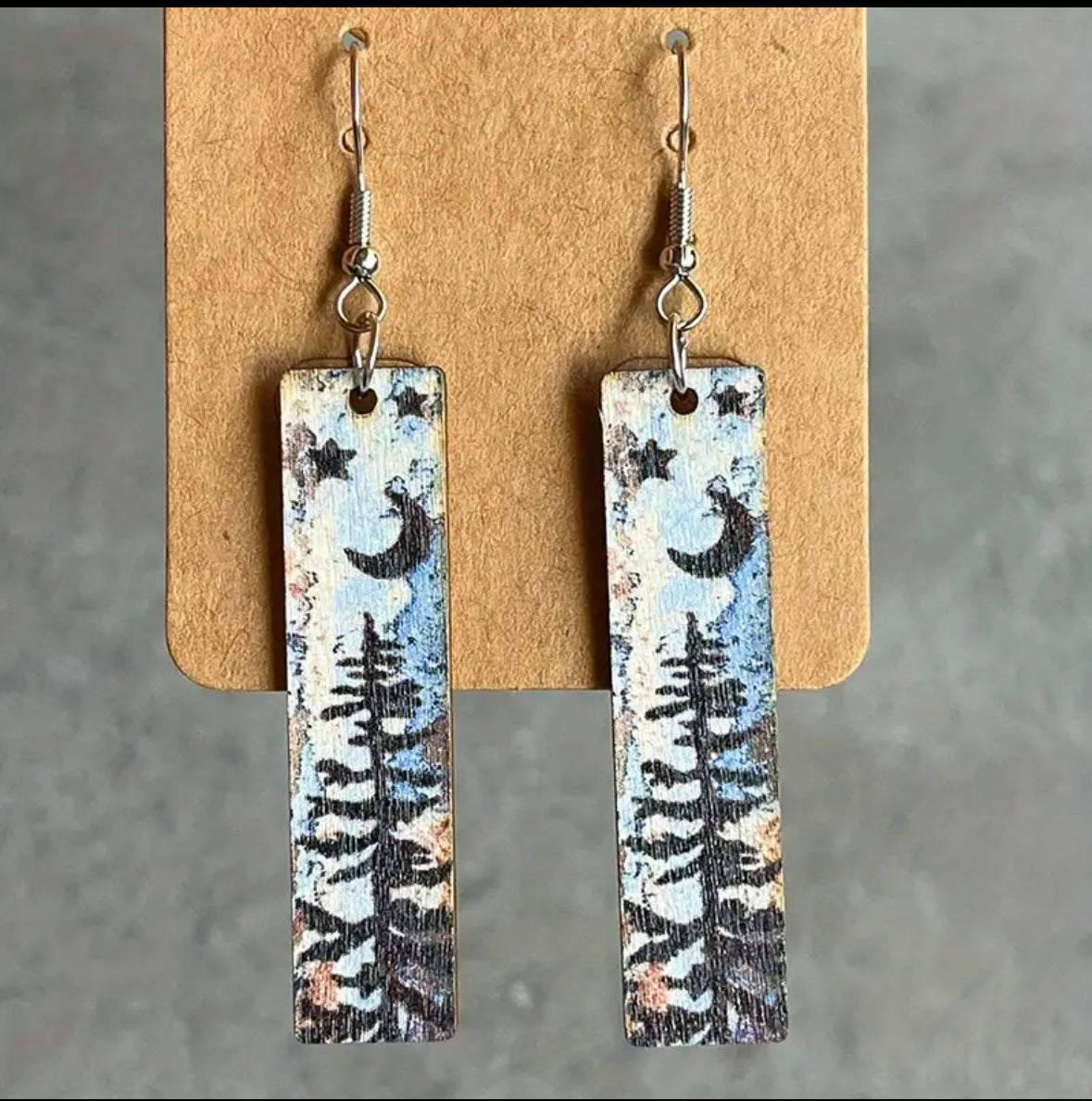 Forest At Night earrings