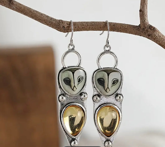 Night Owl earrings