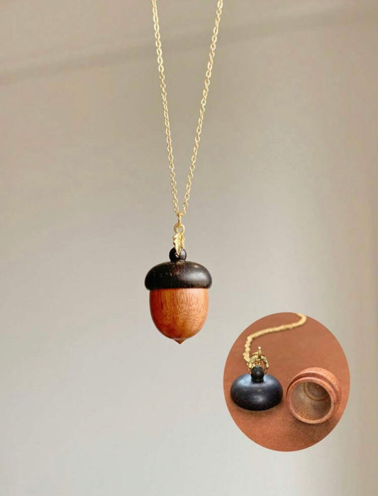 Acorn necklace