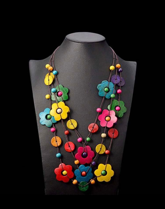 BoHo Rainbow Flower assemble