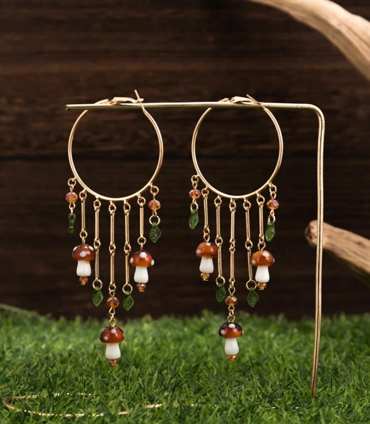 Mushroom Dream earrings