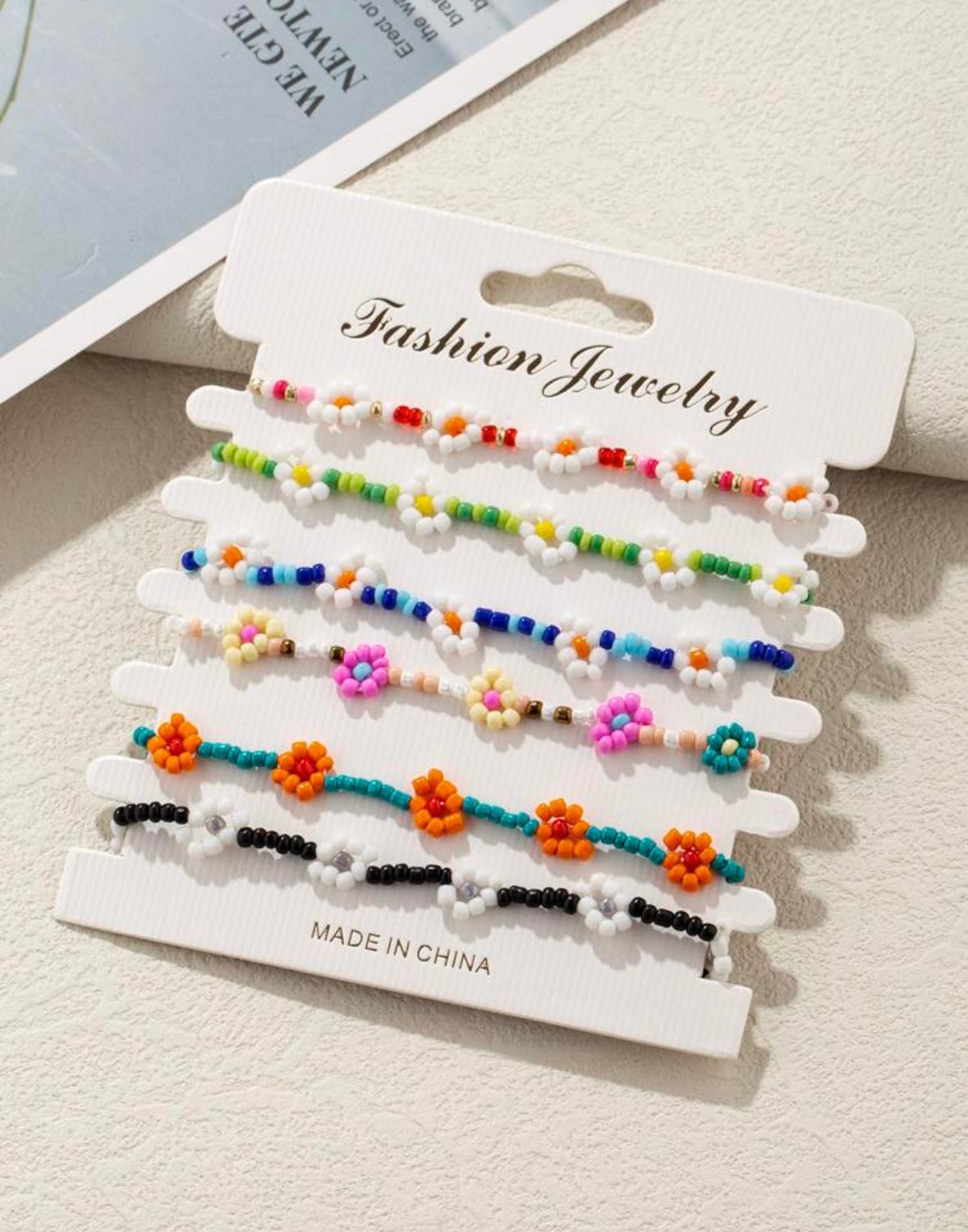Flower Bead bracelets
