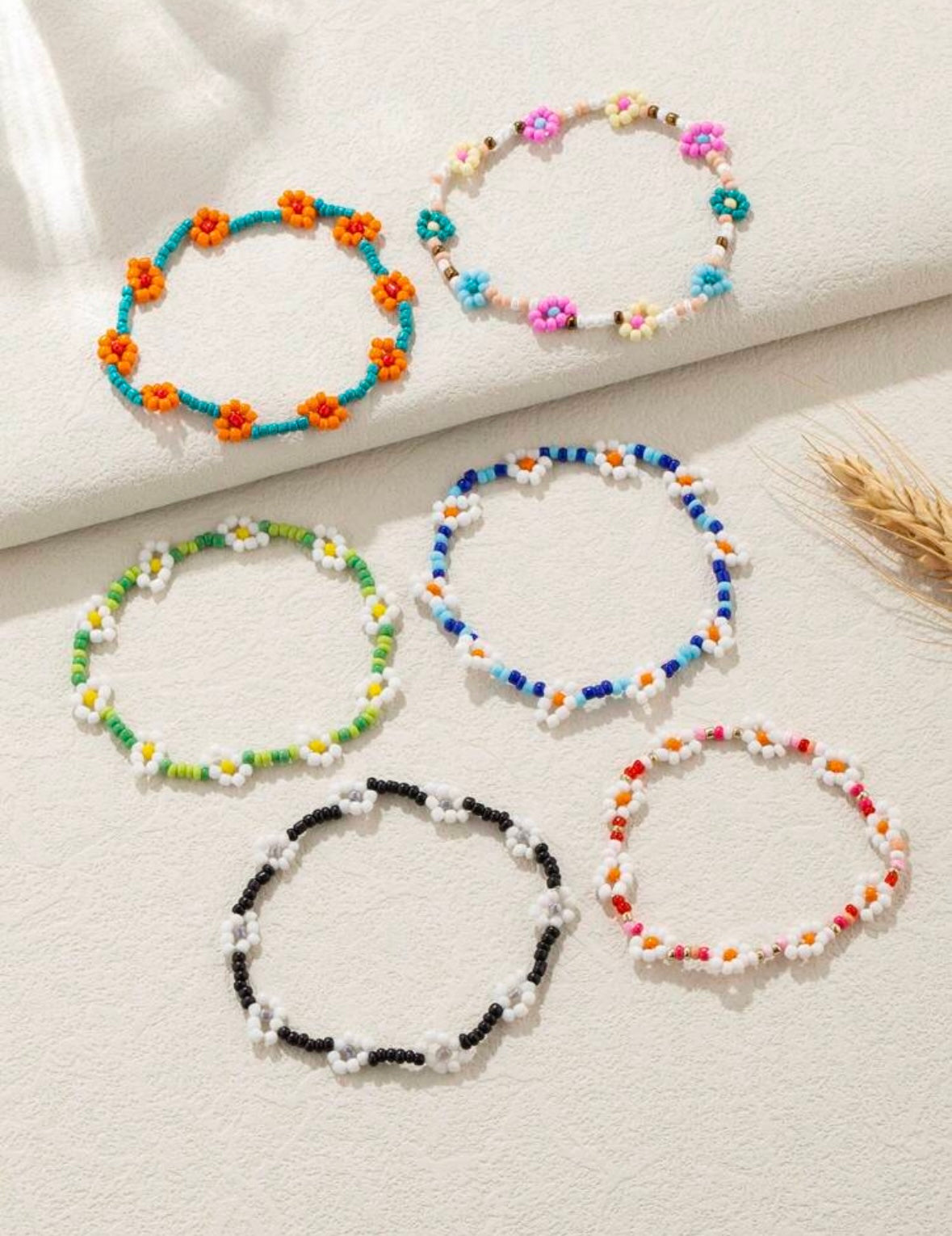 Flower Bead bracelets