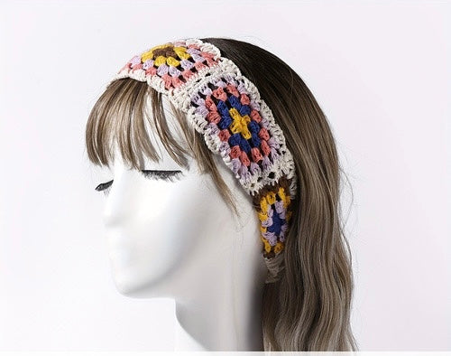 White Rainbow Headband