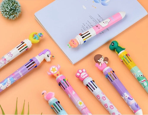 Multi-colored Click Pens