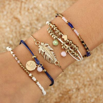 Multi Charm Bracelet Set